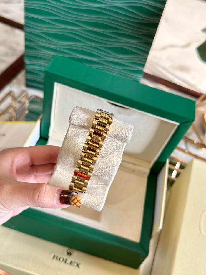 Datejust Gold Bracelet Quartz Movement Watch【Dial diameter：30mm】