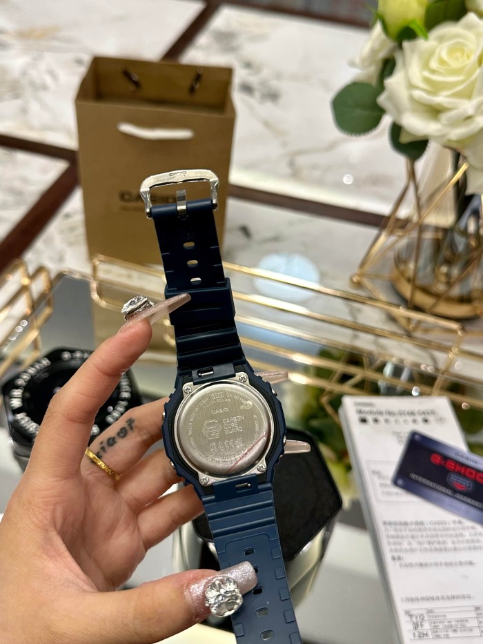 G-SHOCK Navy Blue Dial Quartz Movement Watch
