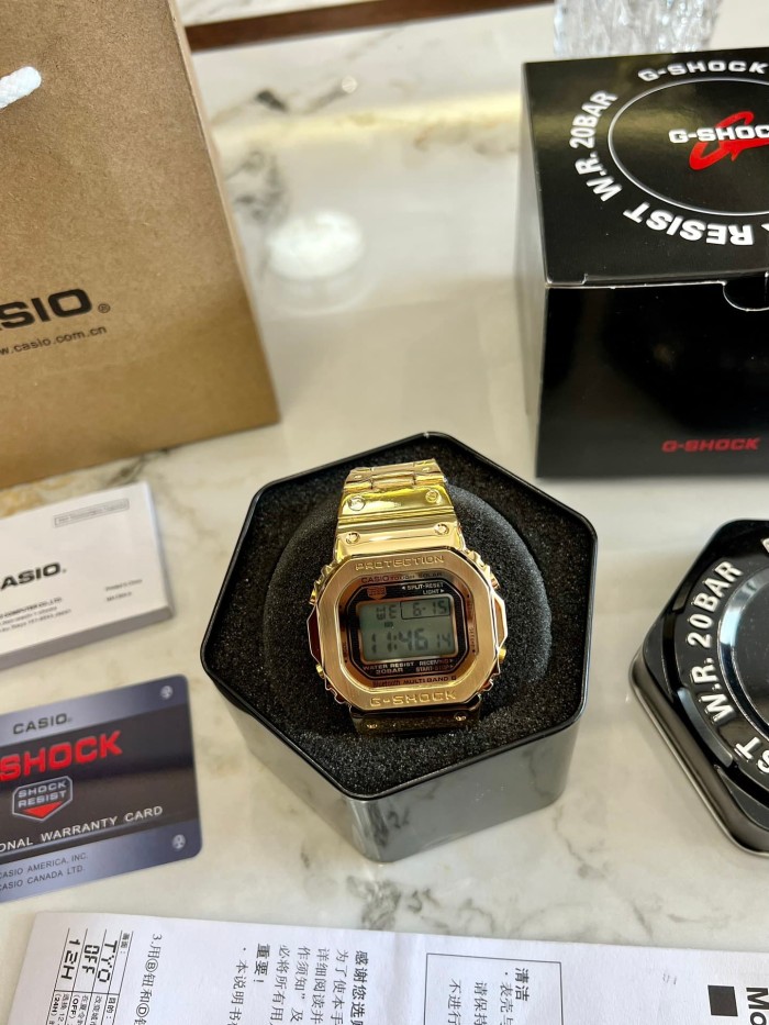 G-SHOCK Metal Square Quartz Movement Watch