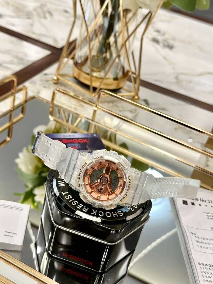 G-SHOCK Transparent Jelly Strap Quartz Movement Watch