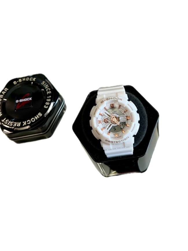 G-SHOCK White Dial Quartz Movement Watch