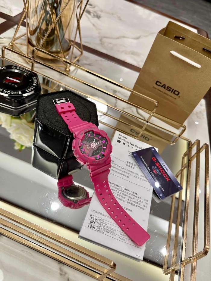 G-SHOCK Barbie Pink Dial Quartz Movement Watch