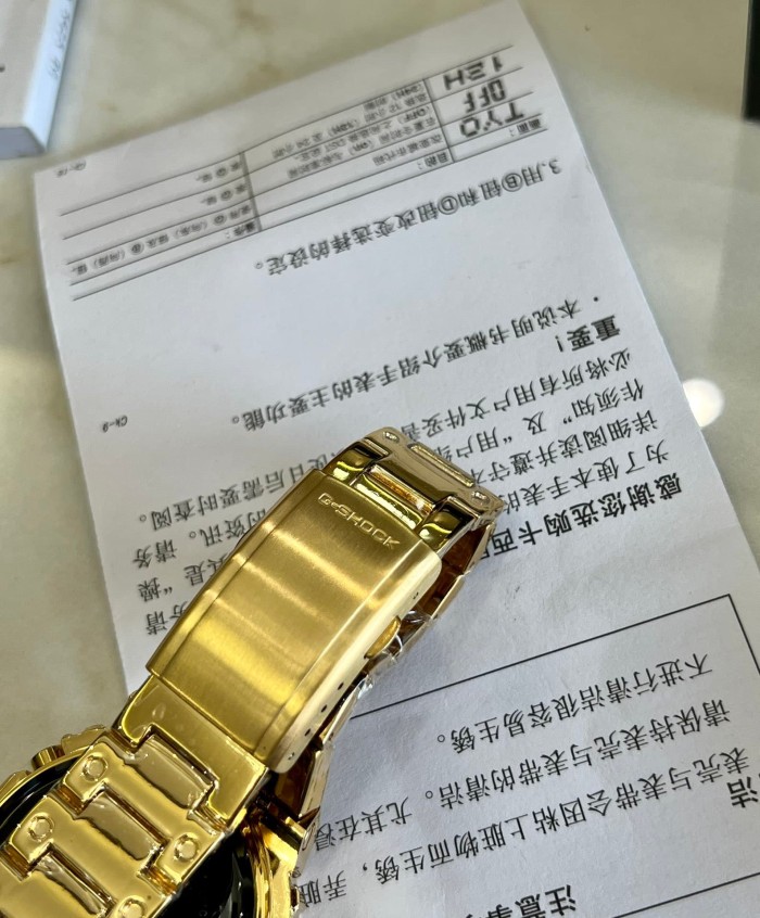G-SHOCK Metal Square Quartz Movement Watch