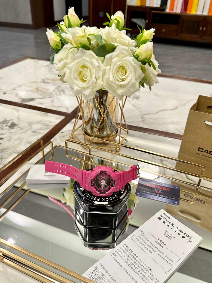 G-SHOCK Barbie Pink Dial Quartz Movement Watch
