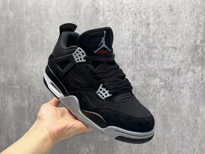Air Jord@n 4 Retro SE 'Black Canvas'