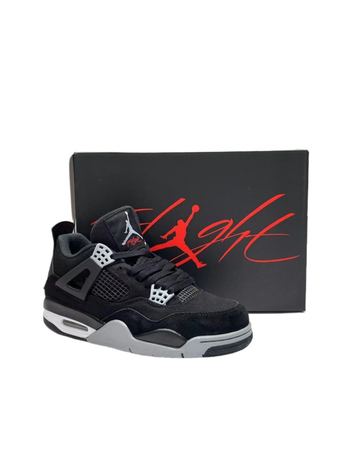 Air Jord@n 4 Retro SE 'Black Canvas'