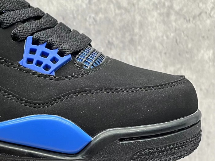 Air Jord@n 4 Retro 'Black Deep Royal Blue'