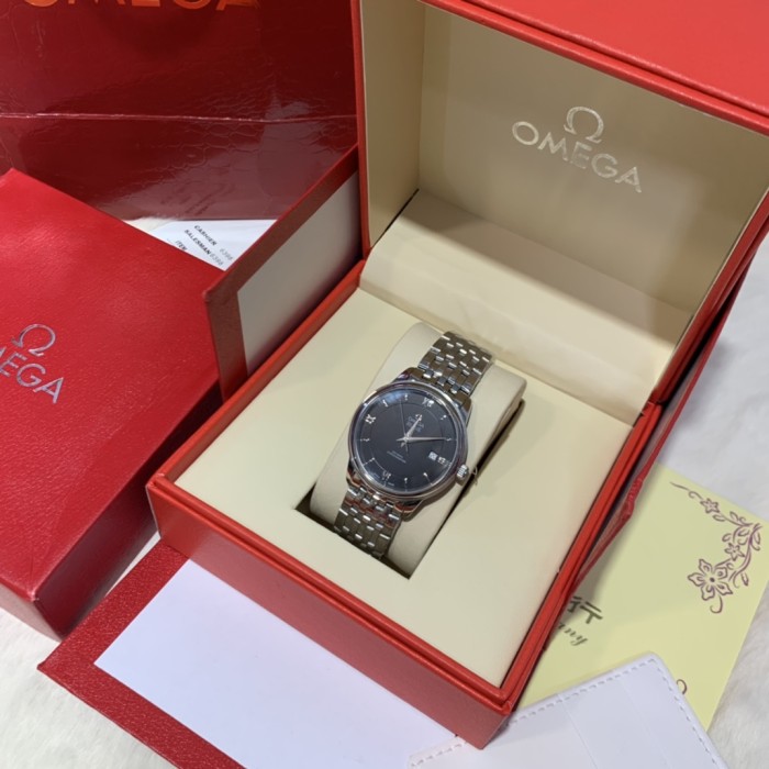 De Ville Series Deep Blue Dial Quartz Movement Watch【Dial diameter：39mm】