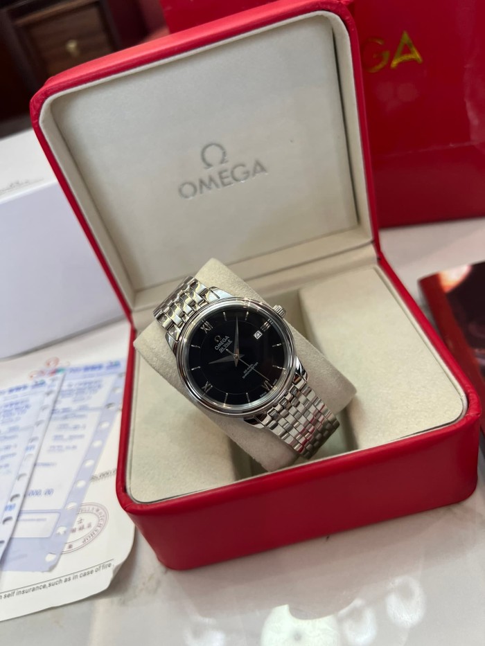 De Ville Series Black Dial Quartz Movement Watch【Dial diameter：39mm】