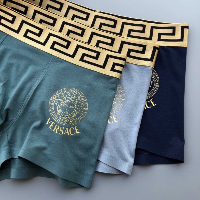 Medusa Series Seamless Cut Men's Underwear 3 pieces per box