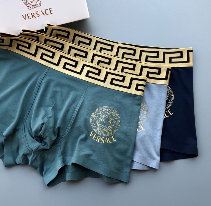 Medusa Series Seamless Cut Men's Underwear 3 pieces per box