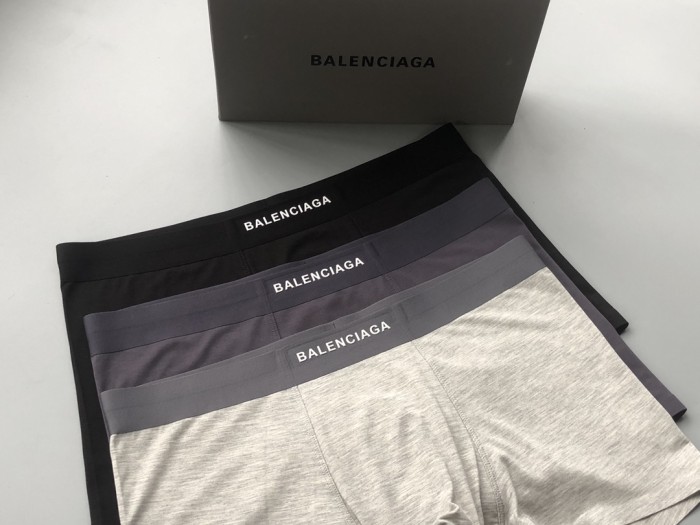 Minimalist Solid Color Men's Underwear 3 pieces per box