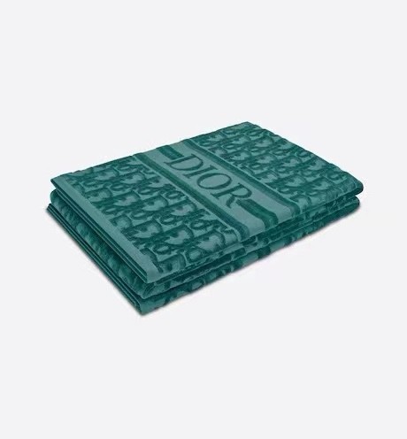 Solid Color Letter 3D Jacquard Bath Towel Set 3 colors