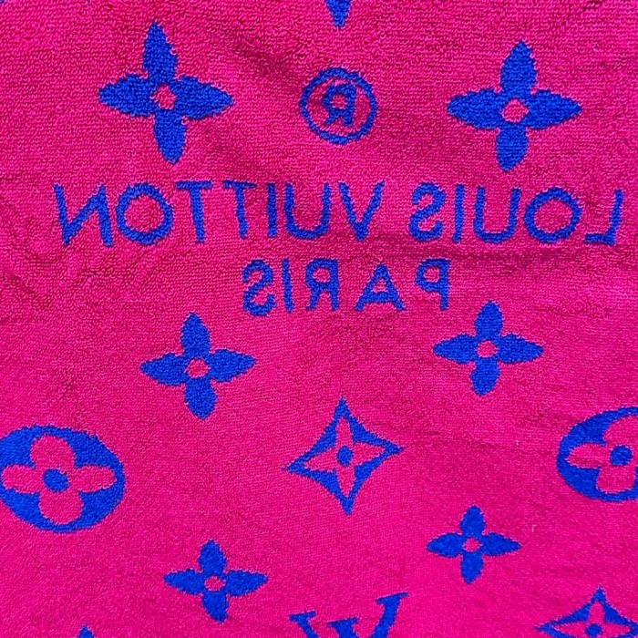 Monogram Floral 3D Jacquard Beach & Bath Towel 6 colors