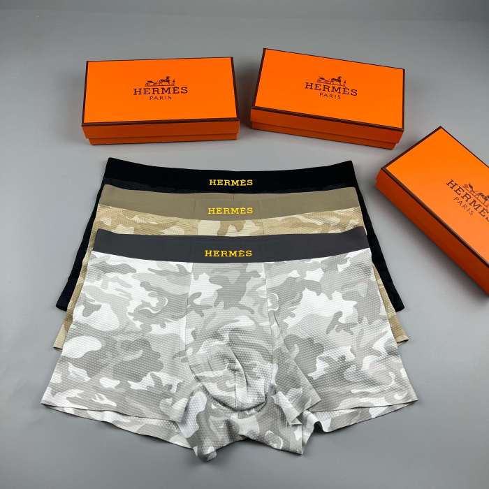 Comfortable Camouflage Men's Underwear 3 pieces per box