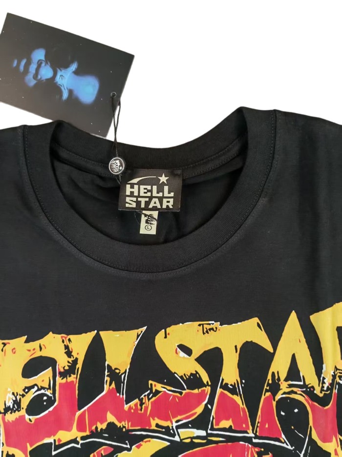 Hellstar Studio City Limited Skull with Helmet Print Tee