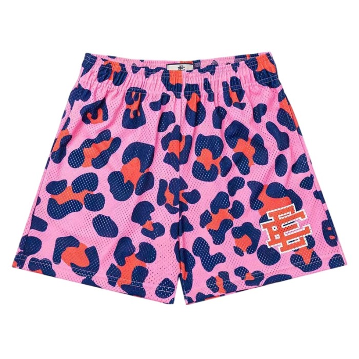 Eric Emanuel Leopard Camo Digital Print Mesh Shorts 3 colors