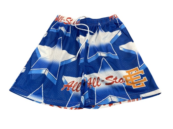 Eric Emanuel Star Cactus Digital Print Mesh Shorts 2 colors