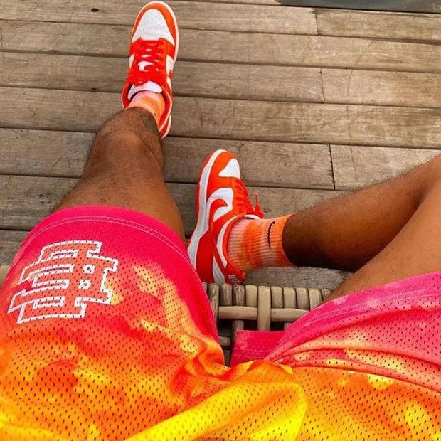 Dreamy Colorful Cloud Mesh Shorts 7 colors