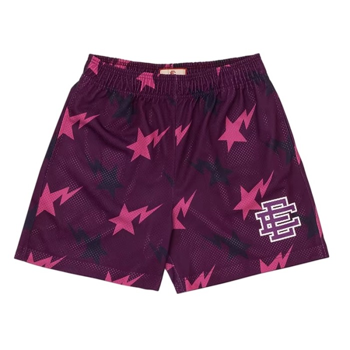 Trailing Star Digital Print Mesh Shorts 6 colors