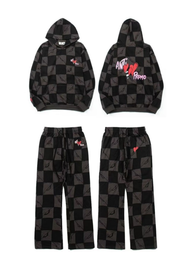 Chrome Hearts Matty Boy Anti Promo 99 Eyes Hoodie & Pants Set
