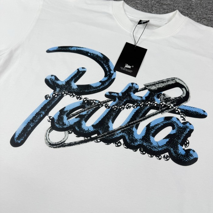 Pin Chain Letter Print Tee 28481746