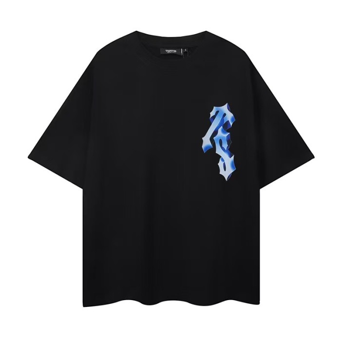 Rainbow Cartoon Letter Embroidered Loose tee