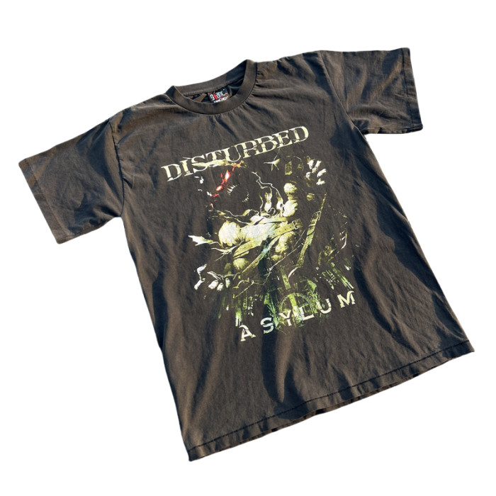 27897332  Printed Washed Version Tee 7 colors