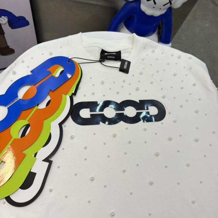 Logo printed pearl Tee 3 colors 28452133