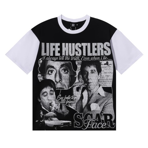 Scar Face Rhinestone Print Tee 28751254