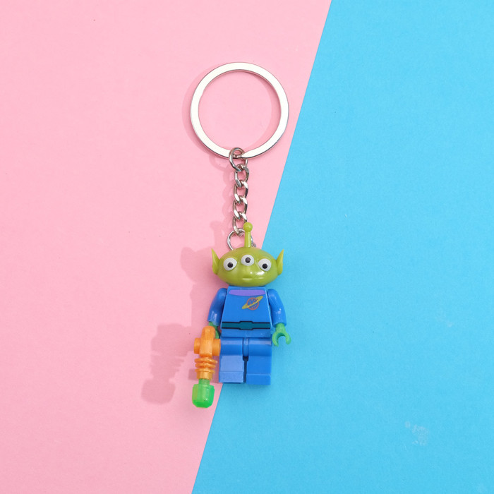 Captain America Bass Unicorn Building Block Keychain 19 colors 28689477