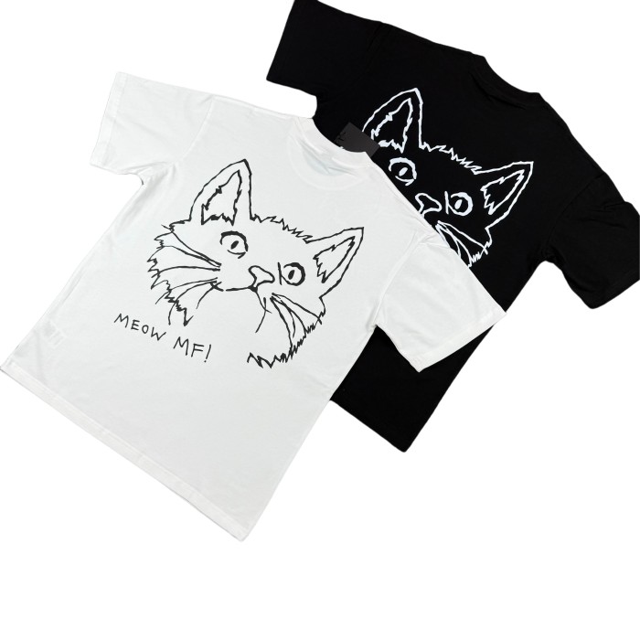 Back Cat Print Tee 2 colors 28476799