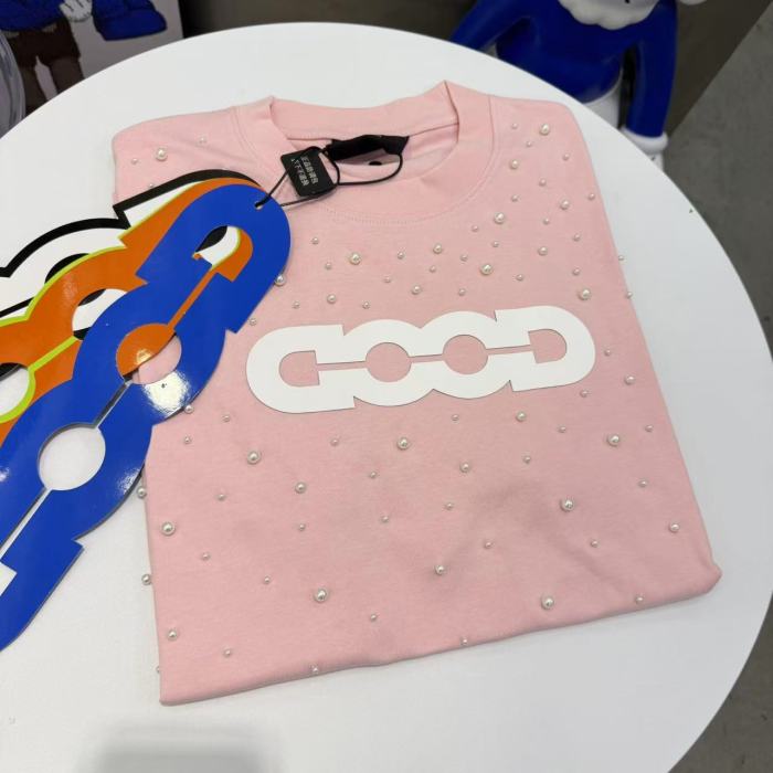 Logo printed pearl Tee 3 colors 28452133