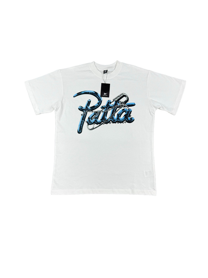 Pin Chain Letter Print Tee 28481746