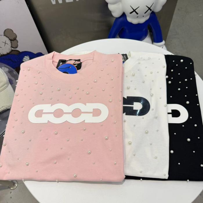Logo printed pearl Tee 3 colors 28452133