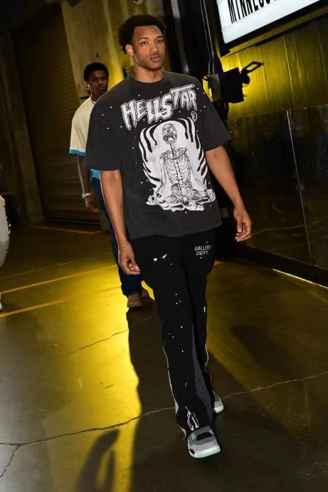 Skull corrosion slogan printed tee