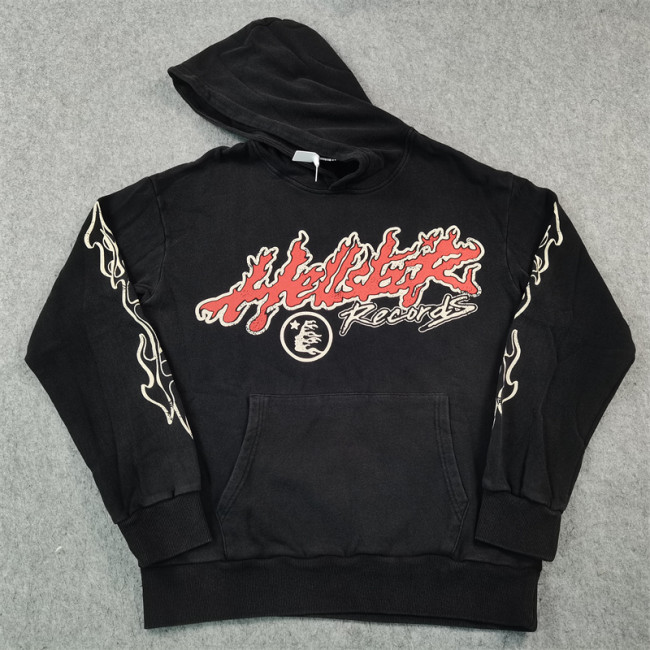 Tour Theme Flower Arm Print Hoodie
