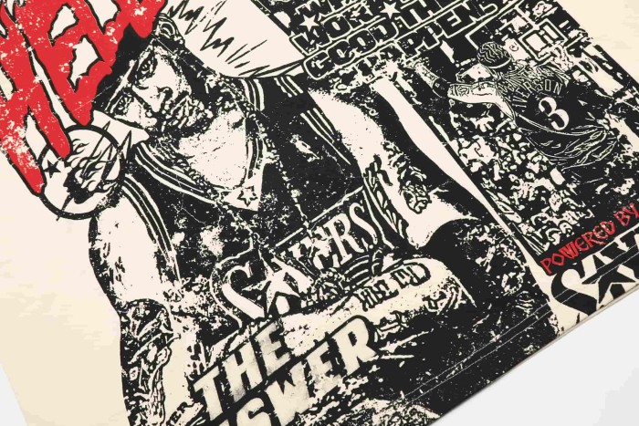 Hellstar Studio Full Print Series Iverson Vintage Tee 2 colors