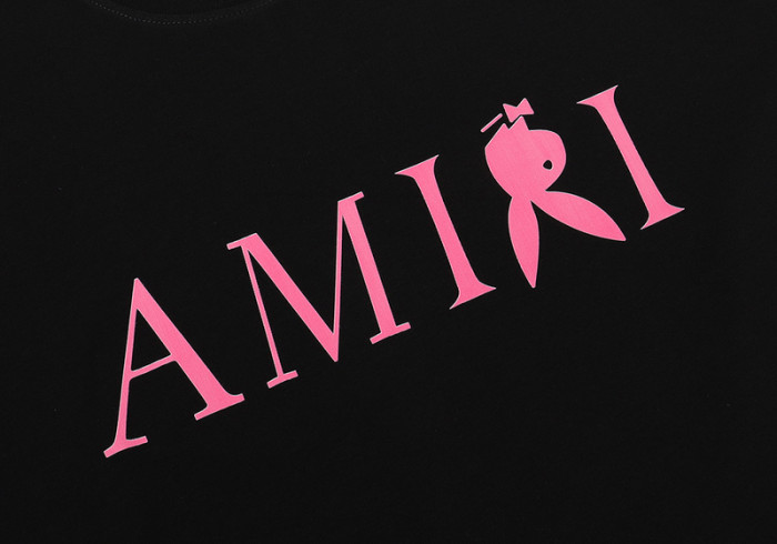 Amiri Bunny Head Text Print tee 2 colors