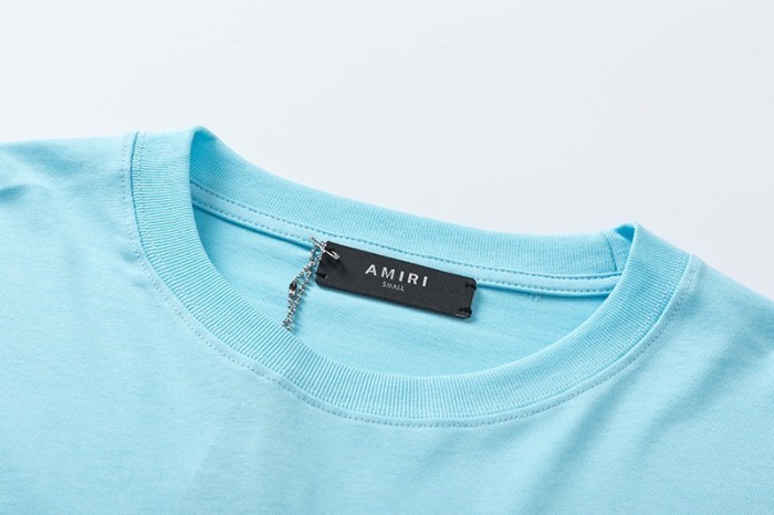 Amiri Cartoon Dragon Stereoscopic Letter Print tee
