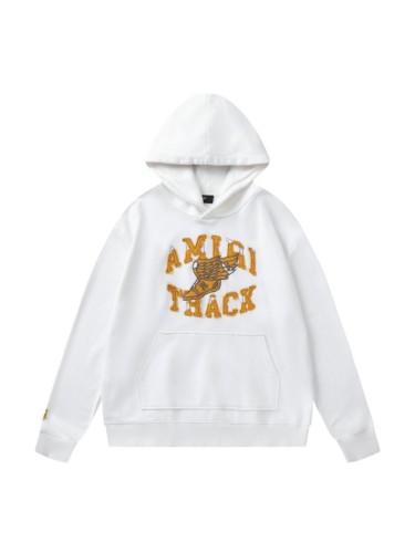 Amiri Dash Boots Letter Patch Embroidered Hoodie 2 colors