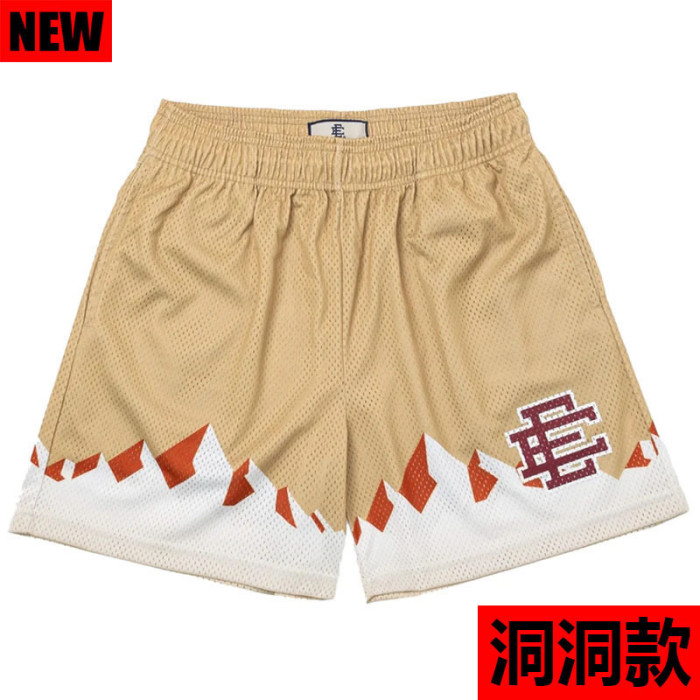 Forest Mountains Digital Print Mesh Shorts 7 colors