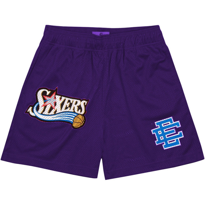 Philadelphia 76ers Digital Print Mesh Shorts 9 colors