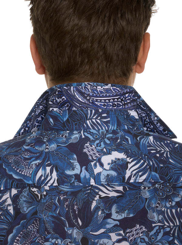 RAMBLING LONG SLEEVE BUTTON DOWN SHIRT