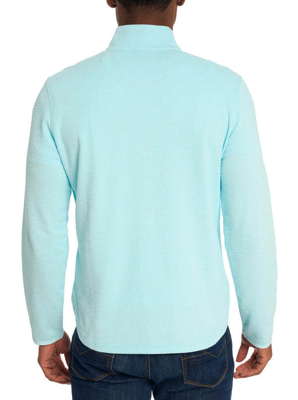 SPEILBERG 1/4 ZIP LONG SLEEVE KNIT