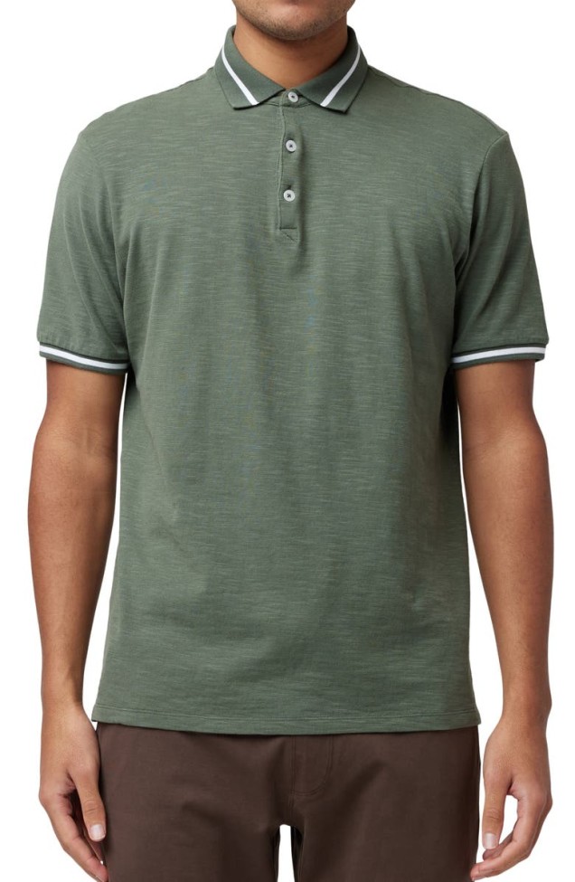 Soft Slub Match Point Polo G3101 Clover