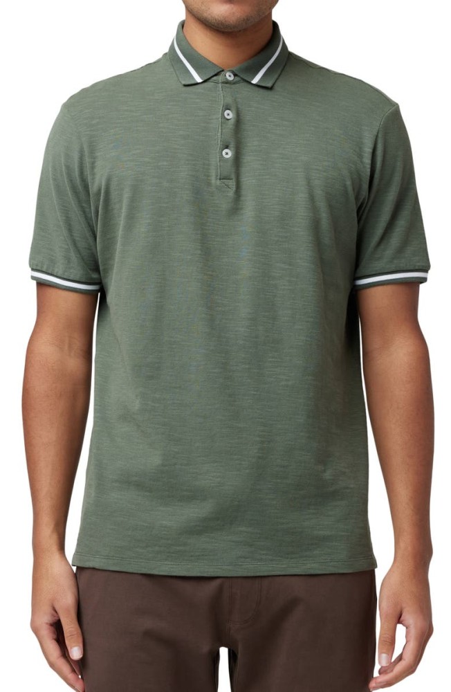 Soft Slub Match Point Polo G3101 Clover