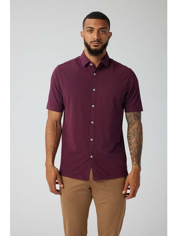 SOLID SHORT SLEEVES BIG ON POINT SHIRT G2144B FIG