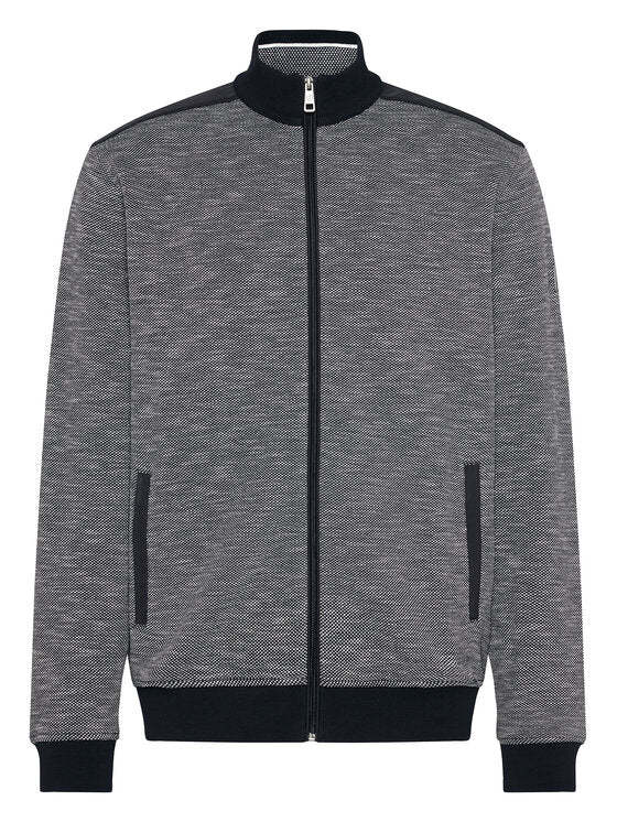 Long Sleeve Full Zip Knit 8750-35171 Navy