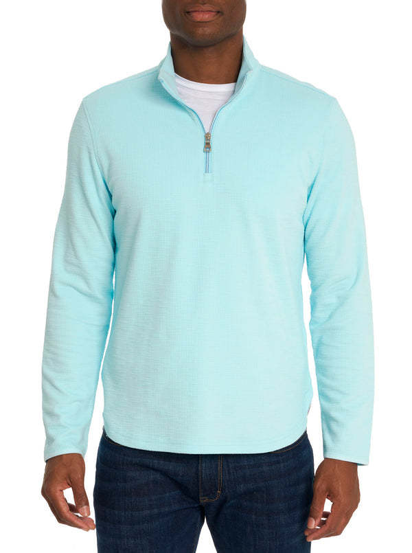 SPEILBERG 1/4 ZIP LONG SLEEVE KNIT